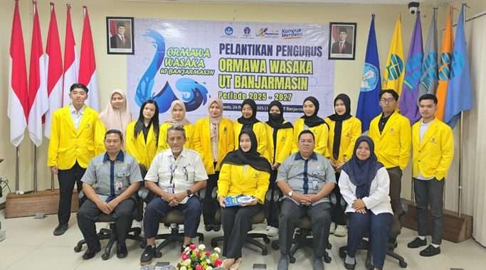 Pelantikan Ormawa Wasaka UT Banjarmasin Periode 2025