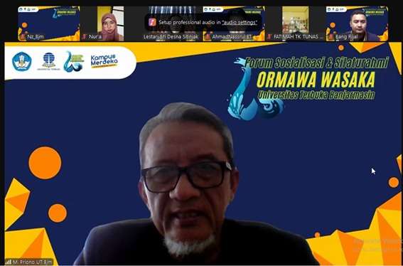 Forum Silaturrahmi Dan Sosialisasi Ormawa Wasaka UT Banjarmasin