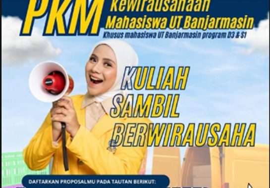 Pengabdian Kepada Masyarkat Skema Kewirausahaan Mahasiswa UT Banjarmasin